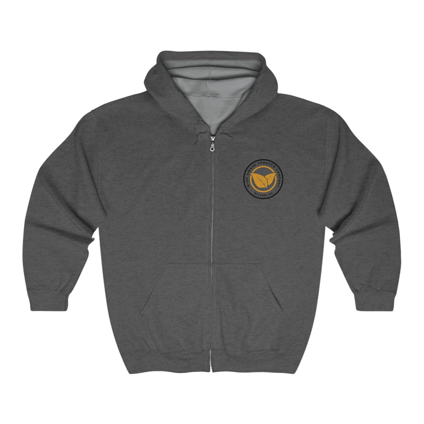 Wide Awake Tobacco Full Zip Hooded Sweatshirt