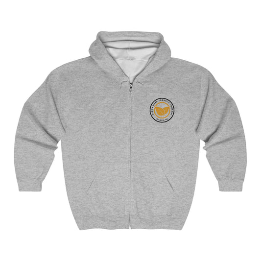 Wide Awake Tobacco Full Zip Hooded Sweatshirt