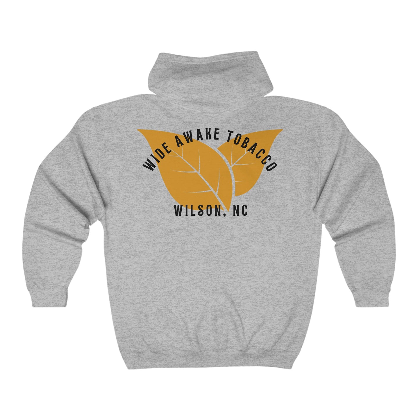 Wide Awake Tobacco Full Zip Hooded Sweatshirt