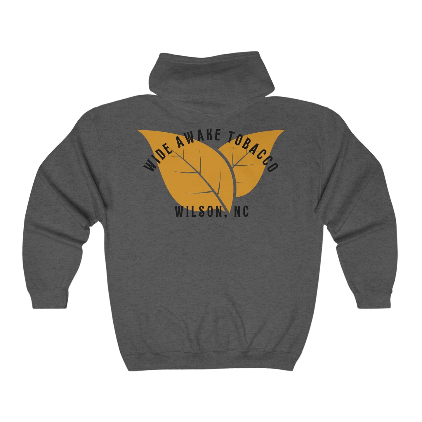 Wide Awake Tobacco Full Zip Hooded Sweatshirt